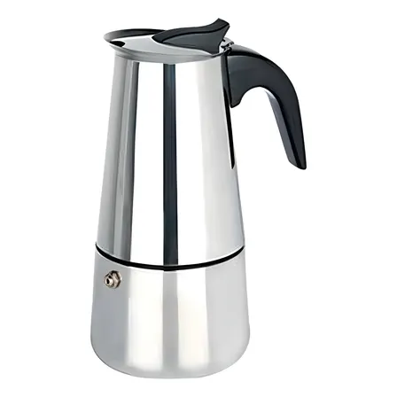 Cafeteira Italiana Expresso Maker Aço Inox 4 Xícaras