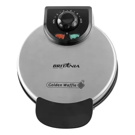 Máquina de Waffle Britânia Golden 850w
