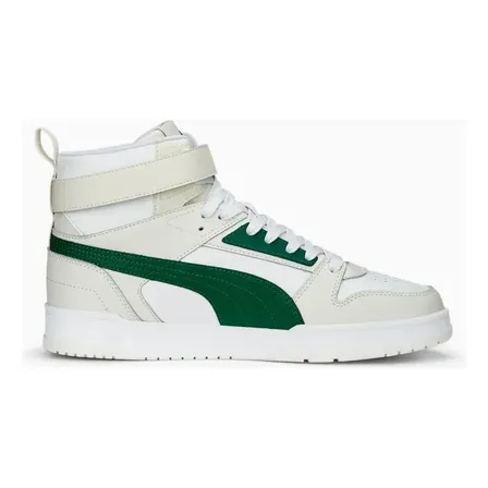 Tênis Esportivo Rbd Game Masculino Bdp Puma Puma White-vine-vapor Gray-puma Gold Liso 41