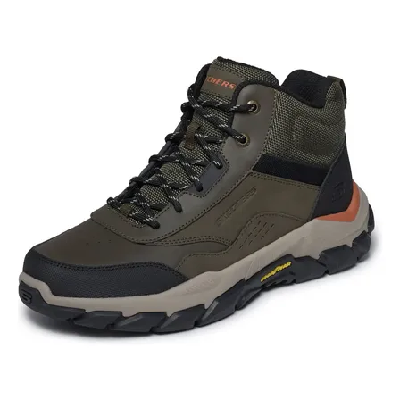 Tênis Skechers Casual Santoro Masculino Verde Musgo Verde-musgo Lisa 38 Br