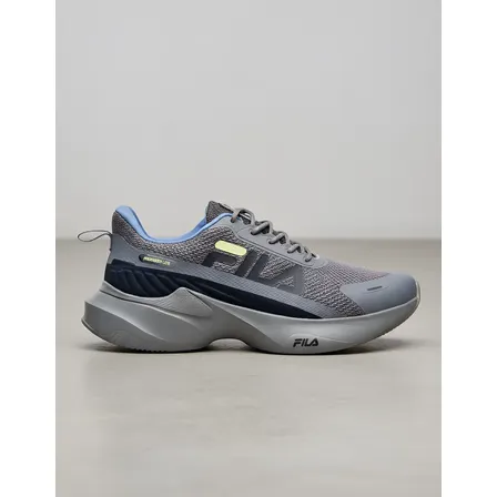 Tênis Fila Progress Lite Masculino Para Corrida Original Grafite 40 Br