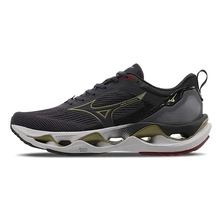 Tênis Mizuno Stratos 3 Esportivo Academia Treino Corrida Marinho Lisa 40