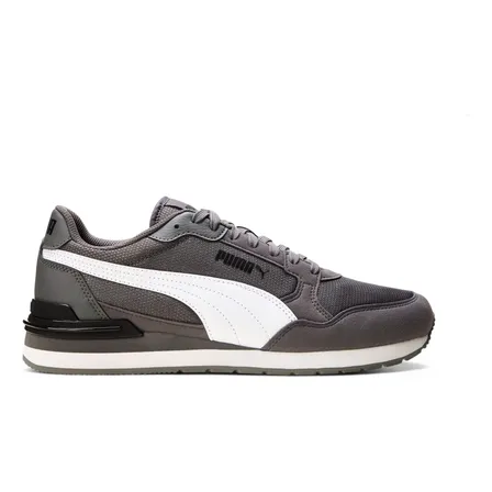 Tênis Masculino St Runner V4 Mesh Puma Cool Dark Gray-puma White-puma Black Lisa 38 Eu